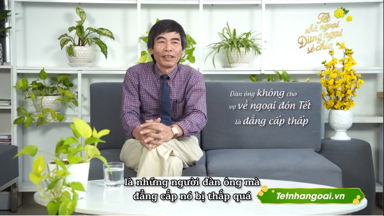 TS Lê Thẩm Dương ủng hộ đàn ông cho vợ về ngoại ăn tết