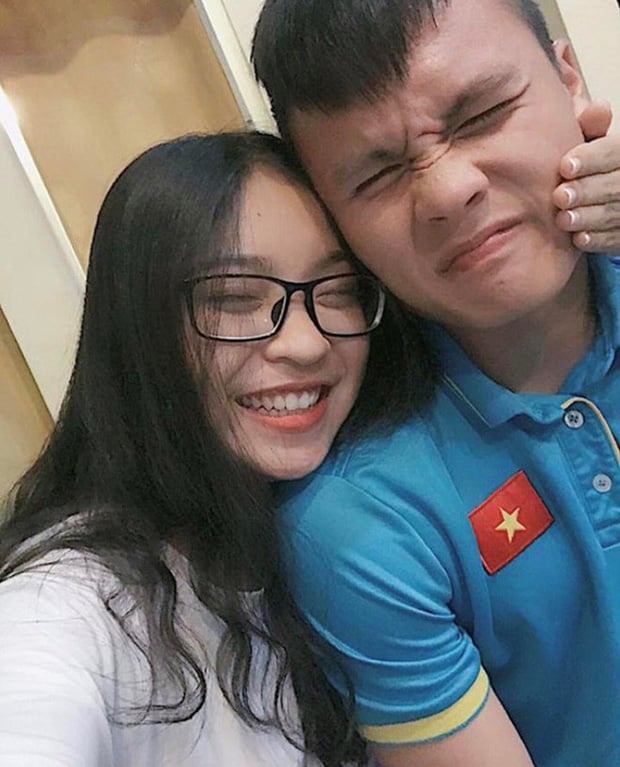 Quang Hải và Nhật Lê.