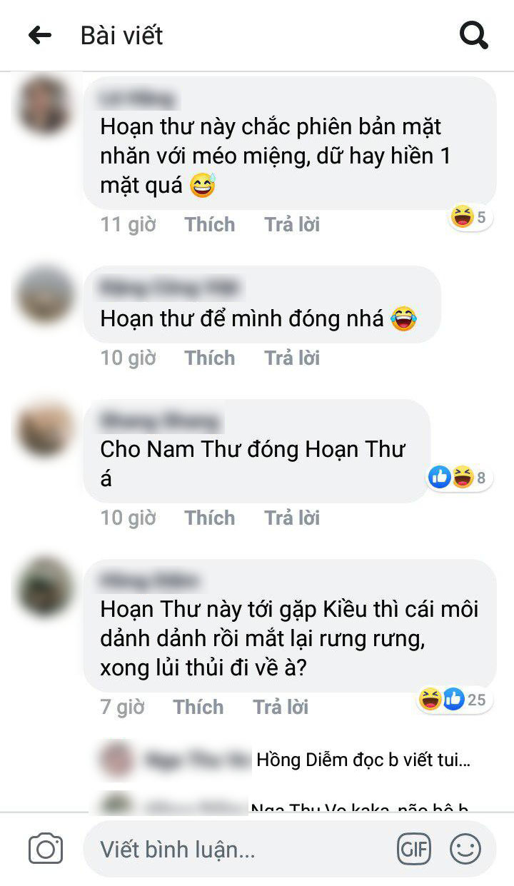 Đa số khán giả đánh giá nữ diễn viên Nhã Phương không hợp với vai diễn này.     