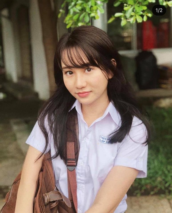 Trúc Anh cũng được đánh giá là hợp vai Hà Lan, đặc biệt đôi mắt biếc trong veo và ngây thơ của cô.