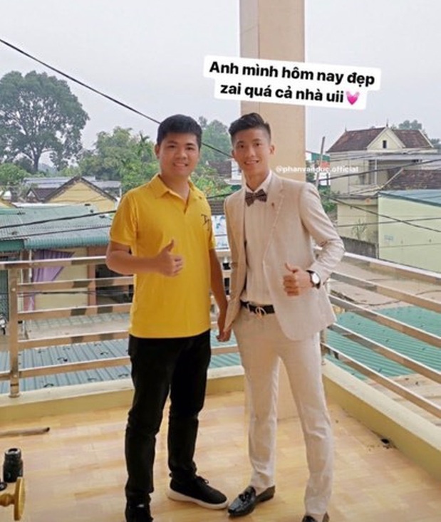 Trước khi đám hỏi diễn ra, Phan Văn Đức chia sẻ trên trang cá nhân của mình rằng: 