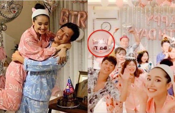 Trước đó, trong sinh nhật Trường Giang, Nhã Phương đã vô tình để lộ tên viết tắt của con.