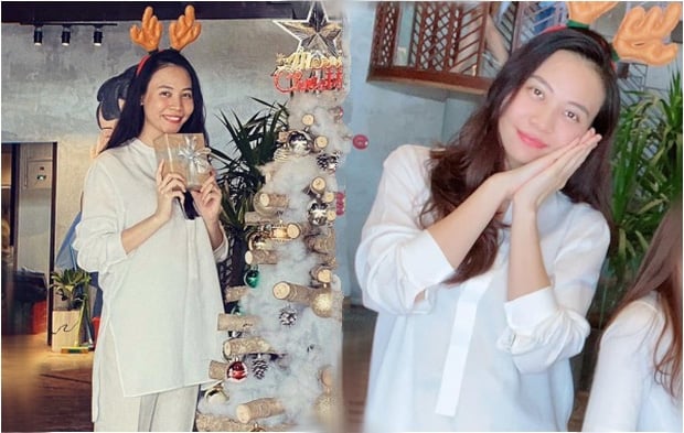 Gần đây Đàm Thu Trang rất chăm chỉ diện Shbet999 com đăng nhập giấu bụng thay vì những chiếc váy khoe body.
