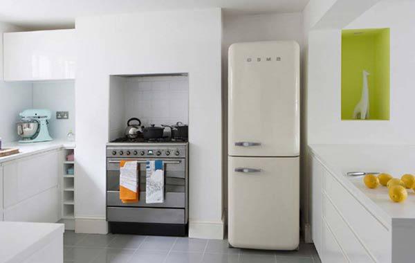 Tủ lạnh không đặt cạnh bếp
