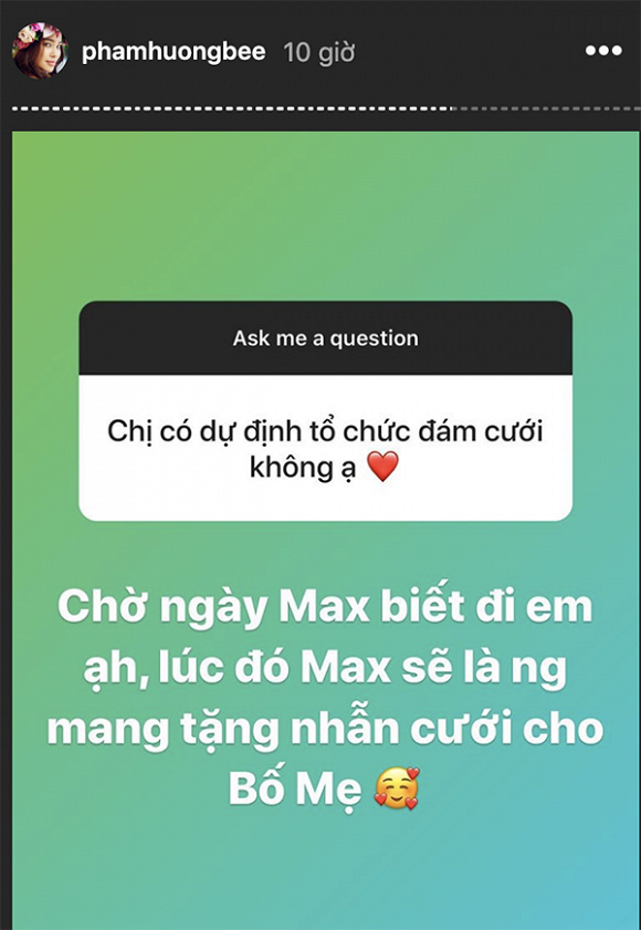 Phạm Hương bật mí chuyện kết hôn với bạn trai đại gia.  