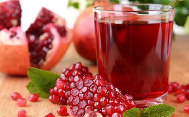 Nước ép lựu tốt cho hệ tiêu hóa