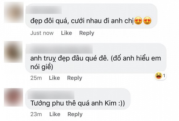 Cặp đôi được khen ngày càng có tướng phu thê. Fan lẫn cư dân mạng quyết liệt thúc giục cả hai kết hôn và sinh con.    