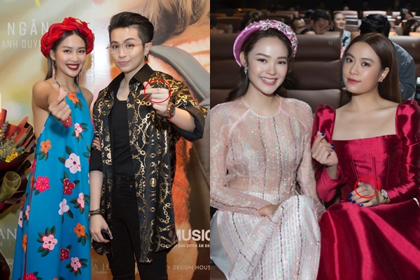 Khác với những lần xuất hiện trước đây, tại sự kiện lần này cả hai lại giữ khoảng cách tuyệt đối. Ngoài việc chọn thời gian tới sự kiện khác nhau, Gil Lê và Hoàng Thùy Linh còn tránh ngồi cạnh nhau, không sánh đôi trong bất kỳ khoảnh khắc nào. Tuy nhiên với những đôi mắt tình tường của cộng đồng mạng, khán giả vẫn tinh ý phát hiện cả hai dù không sánh đôi nhưng vẫn đeo nhẫn đôi, khẳng định 