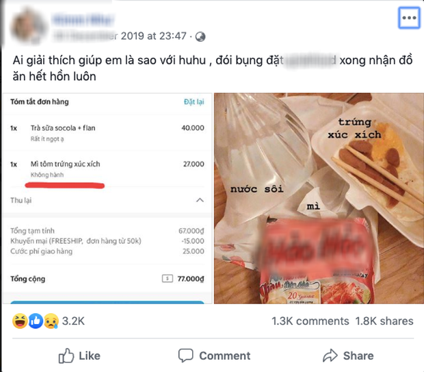 Cô nàng chia sẻ lên mạng xã hội.
