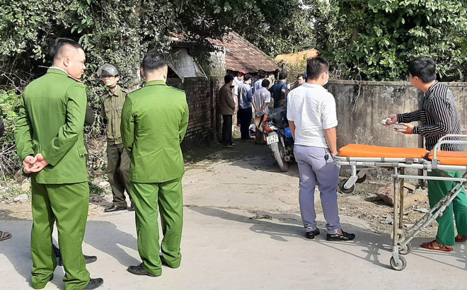 Ngôi nhà nơi xảy ra sự việc đau lòng.