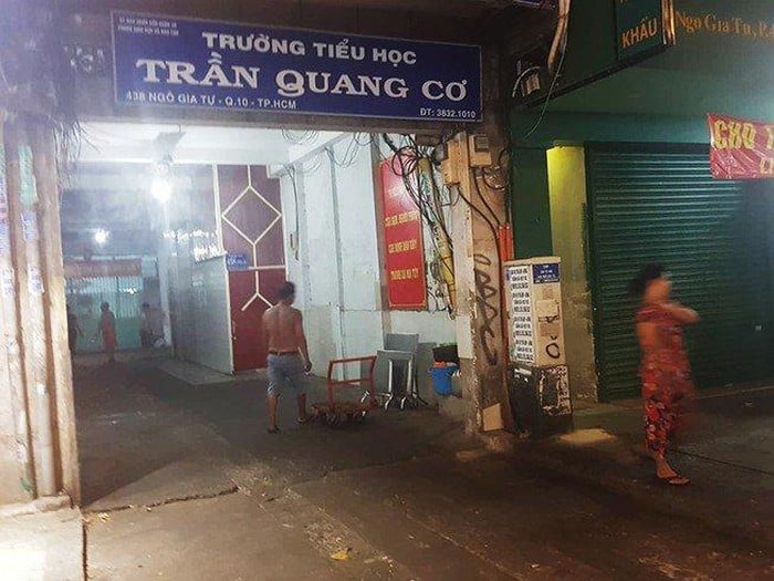 Trường tiểu học Trần Quang Cơ.