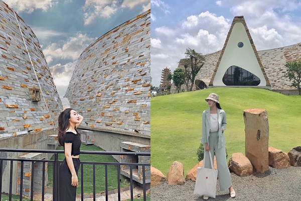 Khung cảnh như trời Tây ở bảo tàng cà phê. Ảnh: Yuminh0n_66, nttrang2805