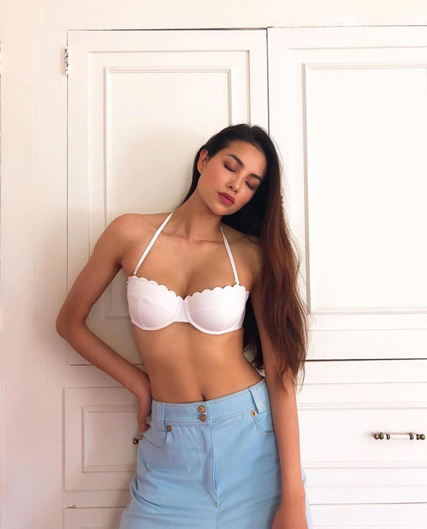 Trước đó Phạm Hương thường xuyên làm khán giả ghen tỵ bởi body đạt chuẩn.    