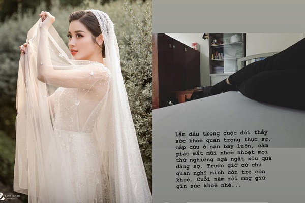 Mới đây nhất trên instagram cá nhân, Á hậu Huyền My khiến người hâm mộ vô cùng hoang mang và lo lắng với dòng chia sẻ về sức khỏe của bản thân. Cụ thể trên story instagram, Á hậu Việt Nam 2014 cho biết: 