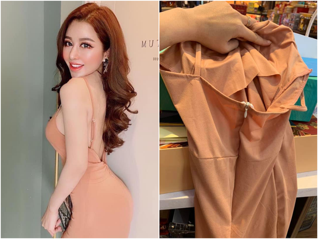 Còn đây là chiếc váy hai dây 