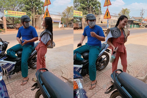 Khoảnh khắc khiến bao người ghen tỵ.