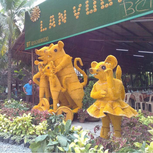 Hình ảnh Shbet111 slot, casino, thể thao, xổ số nhà chuột tại một khu du lịch ở Bến Tre cũng khiến nhiều du khách bật cười.