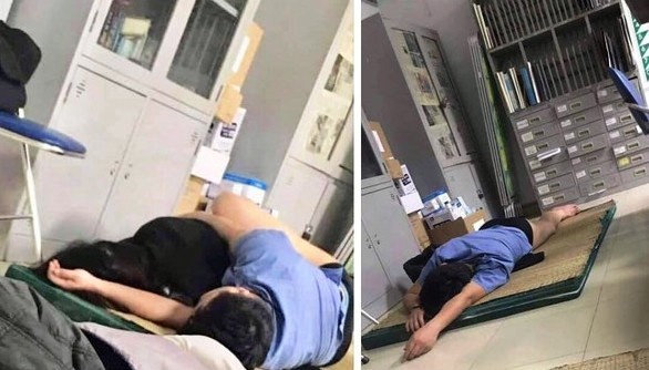 Hình ảnh được cho là ghi tại Bệnh viện Hữu Nghị đa khoa Nghệ An. Ảnh: Facebook.