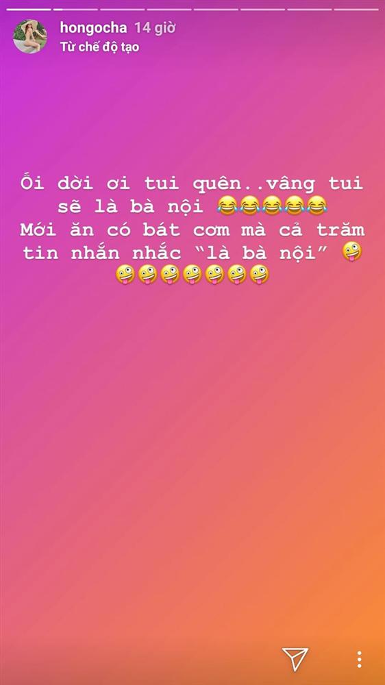 Hà Hồ đăng status đính chính lỗi sai.