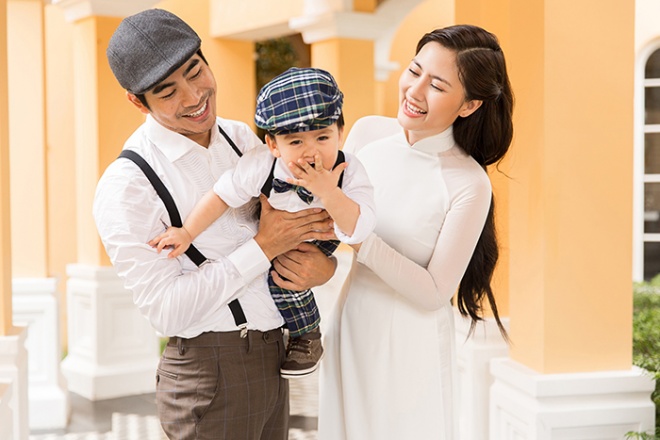 Gia đình của Ngọc Lan - Thanh Bình từng được nhiều người ngưỡng mộ.