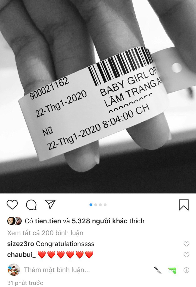 Suboi chính thức hạ sinh con gái đầu lòng.