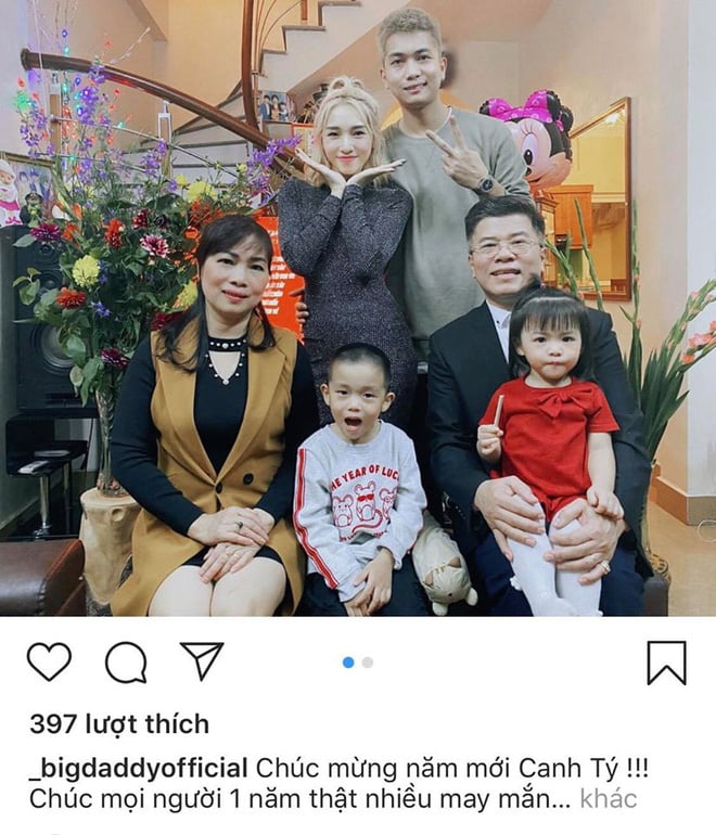 Big Daddy - Emily cho các con về đón giao thừa cùng ông bà.
