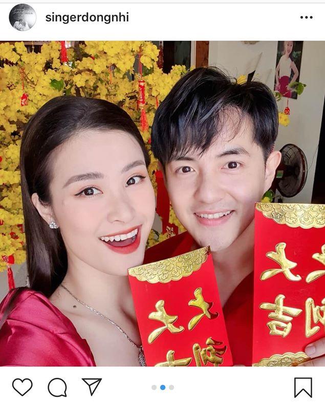 Ca sĩ Đông Nhi đón cái tết đầu tiên với chức vụ mới đó là bà xã của Ông Cao Thắng