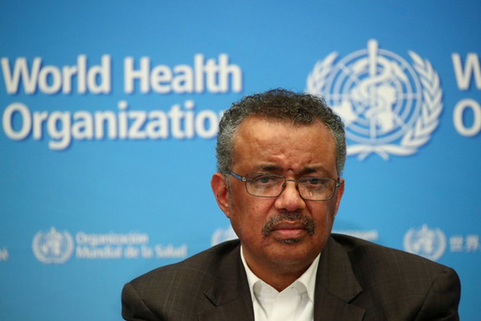 Tổng giám đốc WHO Tedros Adhanom Ghebreyesus. (Ảnh Reuter)