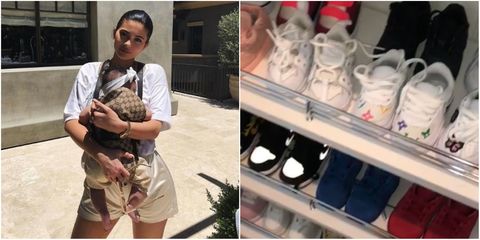 Tủ giày gần nửa tỉ đồng của Stormi