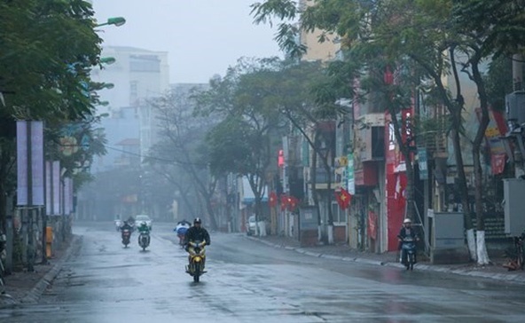 Gió mùa đông bắc tràn về, Bắc Bộ trời mưa rét. Ảnh minh họa.