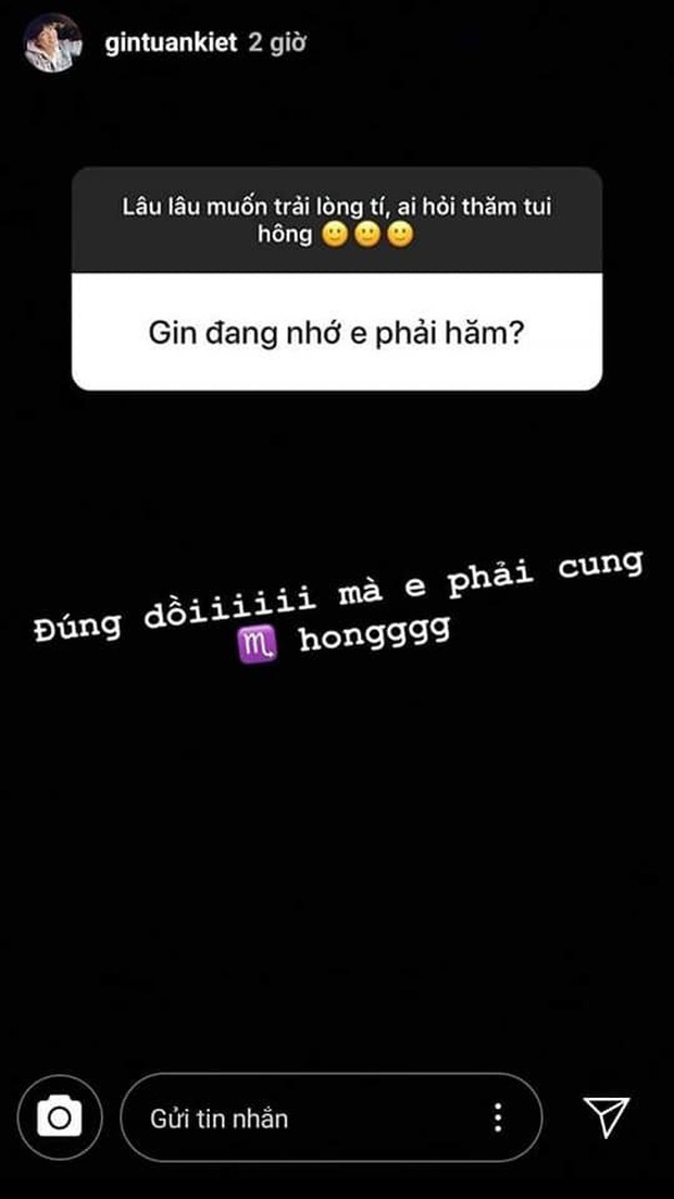 Khi được thả thính, nam ca sĩ khéo léo đáp: 