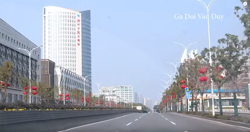Vũ Hán vắng lặng vì dịch corona.