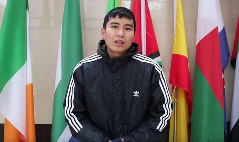 YouTuber Gà Đồi Văn Duy.