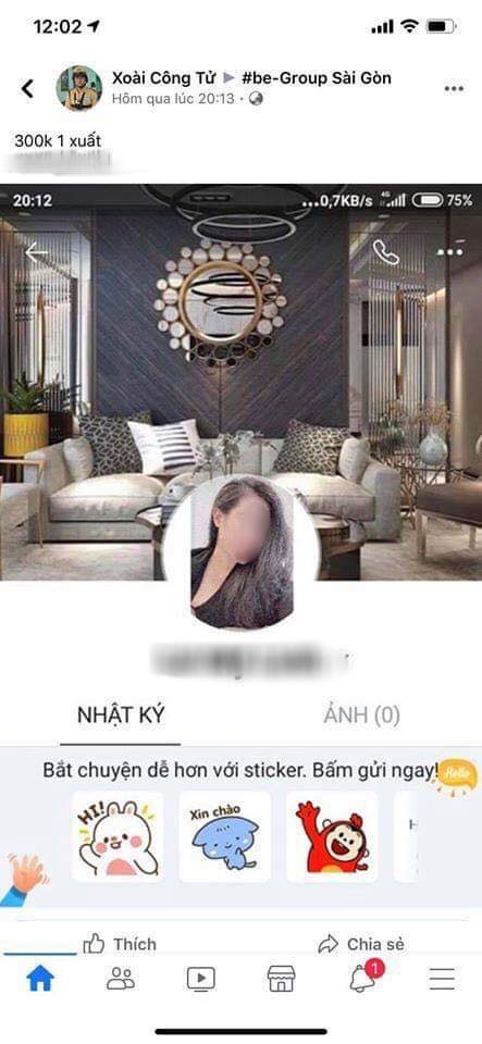 Cô gái bị tài xế công nghệ đăng tải hình ảnh, số điện thoại lên Facebook.