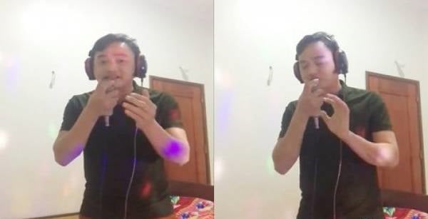 Bài hát của thầy giáo trẻ đã nhận được rất nhiều lời khen ngợi của mọi người.