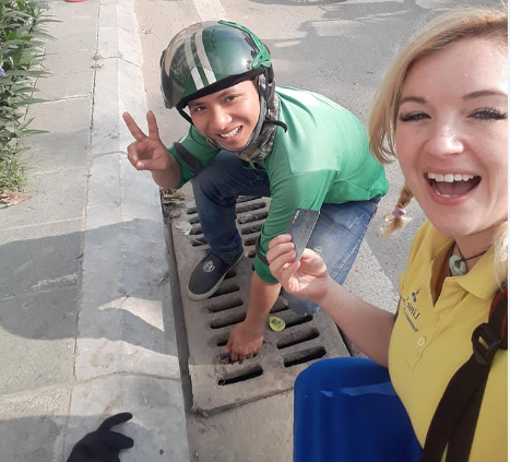 Việc làm của tài xế Grab đã nhận được rất nhiều lời khen ngợi của mọi người.
