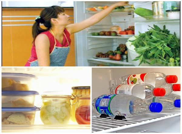 Không mở cánh cửa tủ lạnh quá lâu