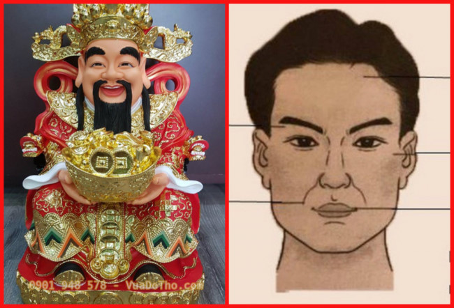 Đàn ông trán cao mũi thẳng thông minh phát tài
