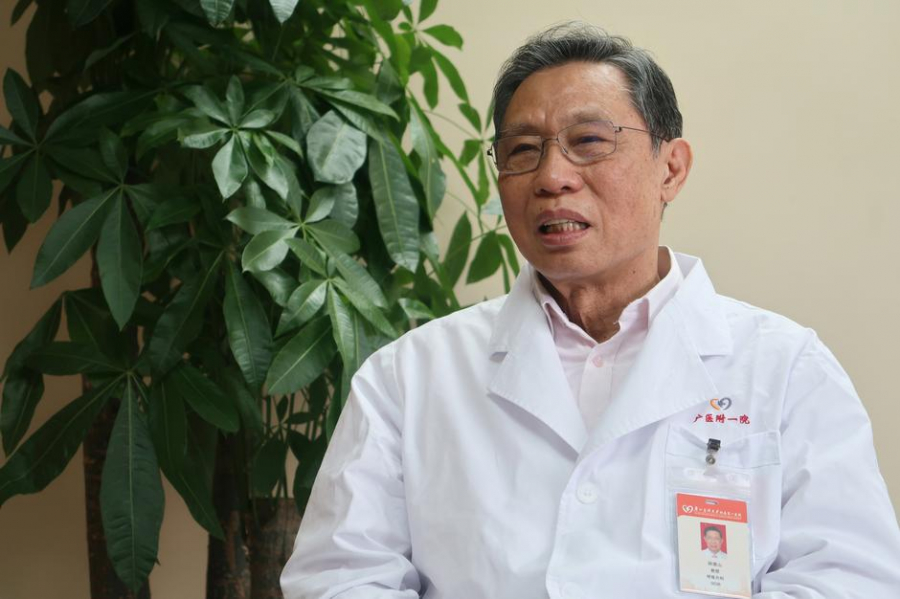 Ông Zhong Nanshan người hùng chống SARS của Trung Quốc (ảnh: Reuters)