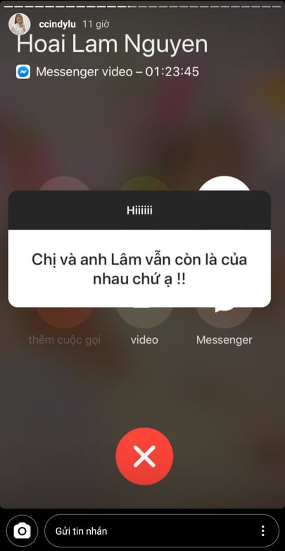 Mới đây, thông qua ứng dụng hỏi đáp trên story Instagram, Bảo Ngọc liên tiếp nhận những thắc mắc về mối quan hệ với Hoài Lâm. Mặc dù trước đó từng bức xúc khi tổ ấm bị soi mói, nhưng lần này hotgirl 24 tuổi đã bình tĩnh hơn khi đối diện với những lời bàn tán. Cụ thể, khi nhận được câu hỏi 