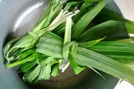 Dùng lá dứa khử mùi nhà vệ sinh hiệu quả
