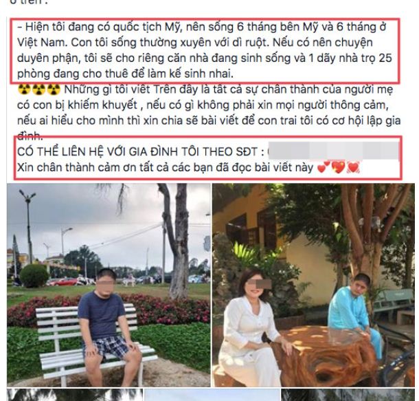 Bài viết với phần thông tin sai sự thật.