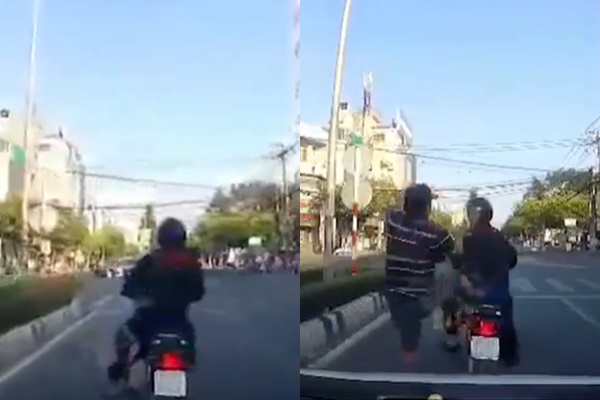 Hình ảnh cắt từ clip.