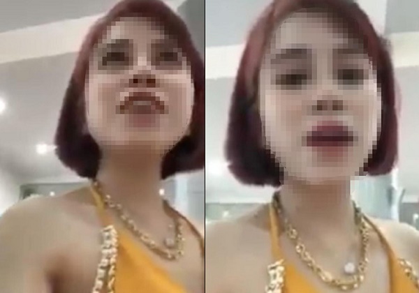 Cô gái livestream tự nhận trốn cách ly.