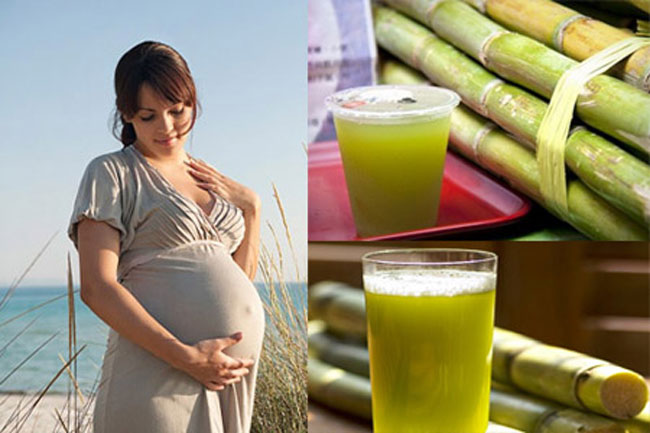 Mẹ bầu ăn mía giảm ốm nghén