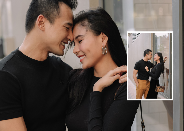 Lương Thế Thành – Thúy Diễm rất tình tứ trong buổi phỏng vấn.