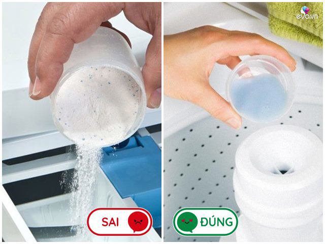 Nên chọn bột giặt phù hợp