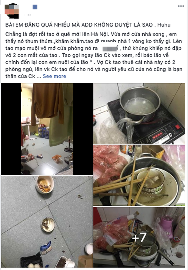 Bài chia sẻ trên MXH.