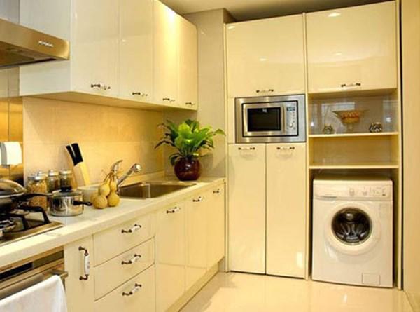Không đặt máy giặt ở khu vực bếp