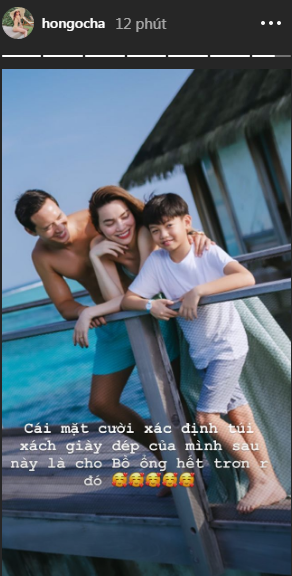 Hồ Ngọc Hà sau này ắt hẳn là bà mẹ chồng tâm lý khi cho con dâu khối hàng hiệu “khủng” của mình.